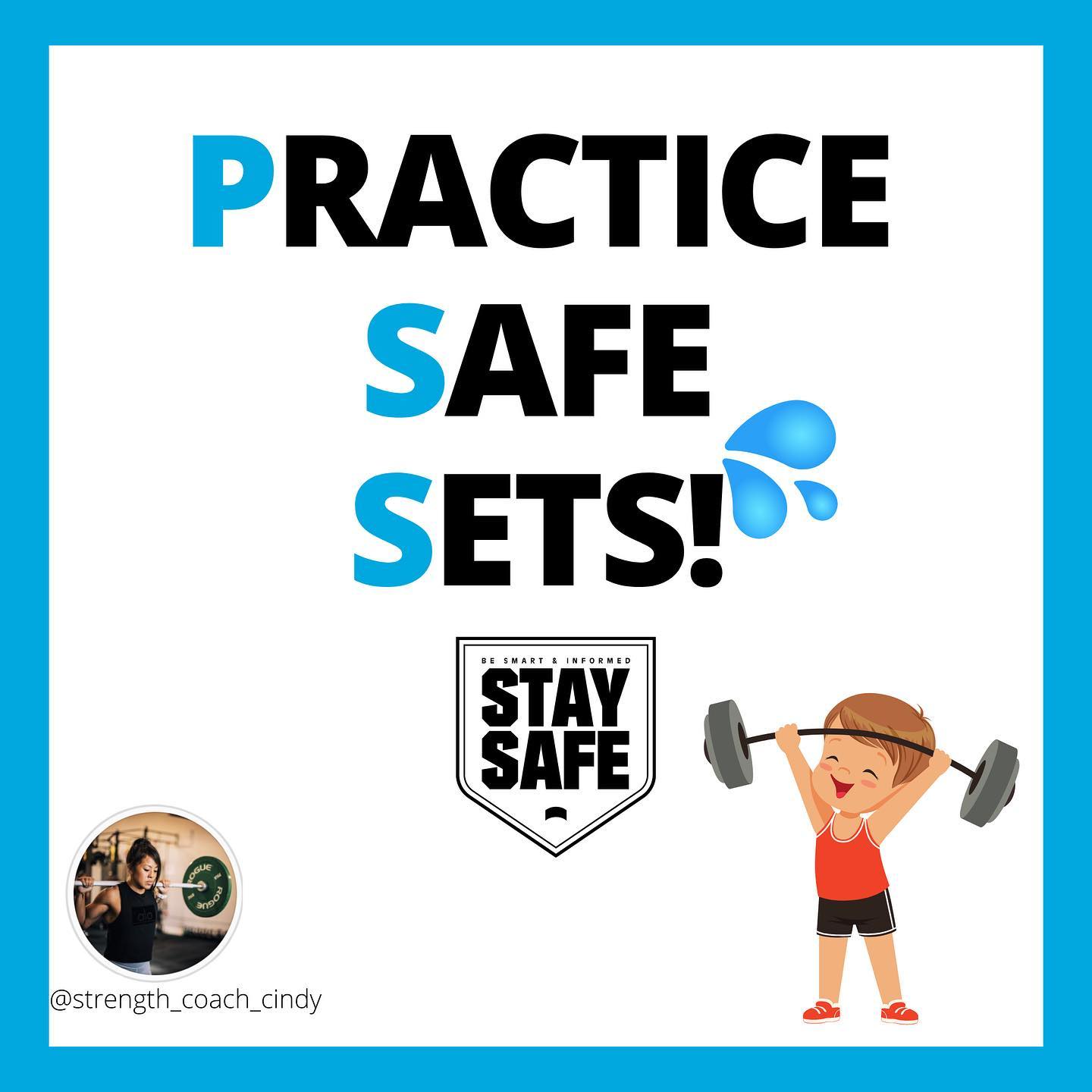 PRACTICE SAFE SETS
.
.
You should always be entering the playground with intention. Always practice safe sets when playing with toys (DB, KB, BB, etc) especially with another lifting partner. 
.
WASH THOSE DIRTY HANDS OF YOURS.
Good hygiene is important!

STRAP ON A COLLAR.
Those weights shouldn’t be shifting around on the barbell.
.
CHOKE THAT BAR WITH A FIRM GRIP.
We don’t want that barbell slipping away from us.
.
KEEP GOOD POSITIONS. 
Your body loves it more that way and will thank you later.
.
VARY THE TEMPO.
Controlled and gentle on the way down. Aggressive on the way up. Thats the way the barbell likes it. 
.
DOMINATE. 
Because you like telling the barbell what to do.
.
RINSE OFF. Now that you made a mess. Wash those  toys and dirty hands again like the naughty boy/girl you are.
.
REPEAT. 
Do it all over again because you love the way it makes you feel.
.
.
.

——————————————-
 Follow:  IG @strength_coach_Cindy
️ Download Free Macro Calculator for Lifters : Link in Bio
 Apply for 1-on-1 Online Coaching: Link in Bio
——————————————-
.
.
