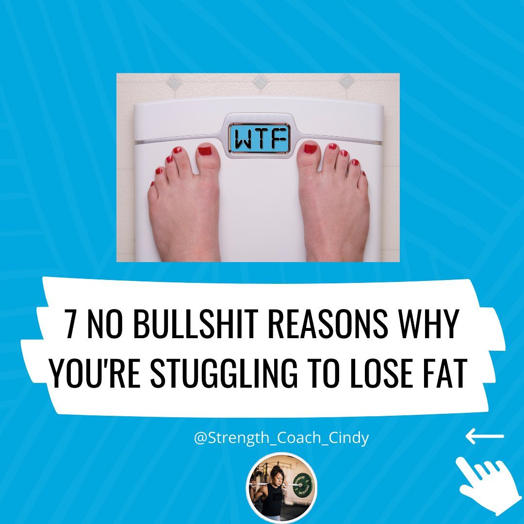 7 NO BULLSHIT REASONS WHY YOU’RE STRUGGLING TO LOSE FAT

Majority of the people underestimate how long it takes to lose fat. When you can learn how to manage external factors (ex. Weddings, birthday parties) while working on internal factors (ex. Stress and emotions) ….thats when you really learn to balance life to reach your goals. 


——————————————-
 Follow:  IG @strength_coach_Cindy
️ Download Free Macro Calculator for Lifters : Link in Bio
 Apply for 1-on-1 Online Coaching: Link in Bio
——————————————-