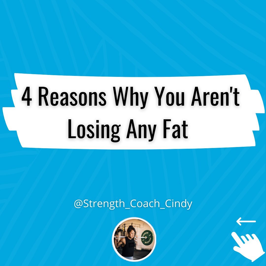 Look, lets admit fat loss is not easy.

Otherwise, you wouldn’t be here reading this and making the same attempts as you done to lose fat previously. Yet you keep bouncing back and forth looking for new(er) methods as if there is some sort of magic pill or “secret” to do it.

Tracking isn’t bad and in fact is very educational. If you had such a bad experience with it, well your mindset probably wasn’t right to begin with to be ready for it. If you had a coach, perhaps the coach didn’t prepare your mindset for it. Again, if its bad then I guess checking to see how much money youre spending a day might be bad  if you wanna save money to buy a house? 🤷🏻‍♀️

Either way, taking personal ownership is important. You might not like “my language”, but I will always speak the truth and not sugar coat things. You’re here because you’re sick of the bullshit. You might not like the truth. If you dont, then you arent ready to truly change.
.
——————————————-
 Follow:  IG @strength_coach_Cindy
️ Download Free Macro Calculator for Lifters : Link in Bio
 Apply for 1-on-1 Online Coaching: Link in Bio
——————————————-
.
.