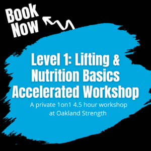 Lifting Nutrition basics workshop